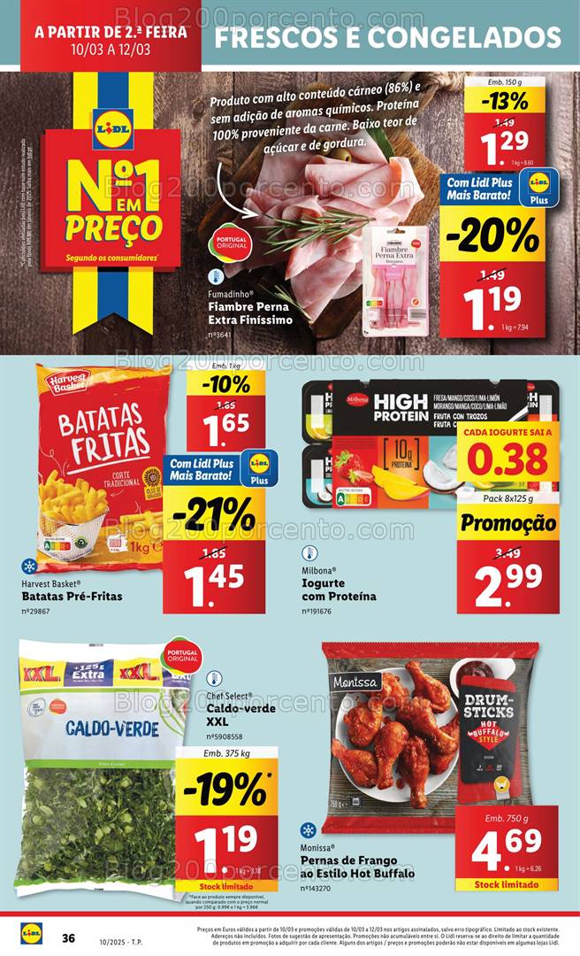 Antevisão Folheto LIDL Promoções de 6 a 12 março