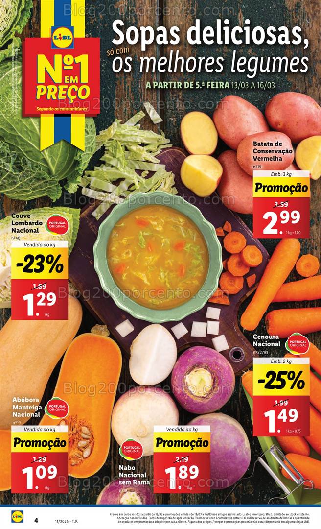 Antevisão Folheto LIDL Promoções de 13 a 19 março