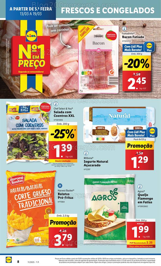 Antevisão Folheto LIDL Promoções de 13 a 19 março