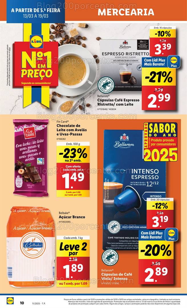 Antevisão Folheto LIDL Promoções de 13 a 19 março