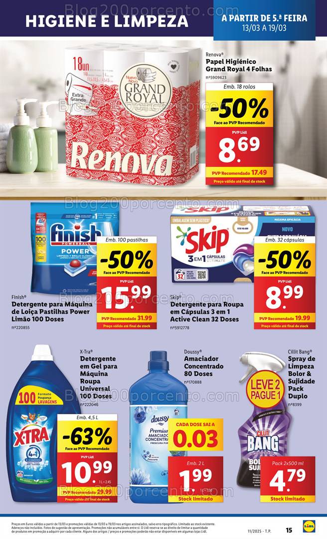 Antevisão Folheto LIDL Promoções de 13 a 19 março