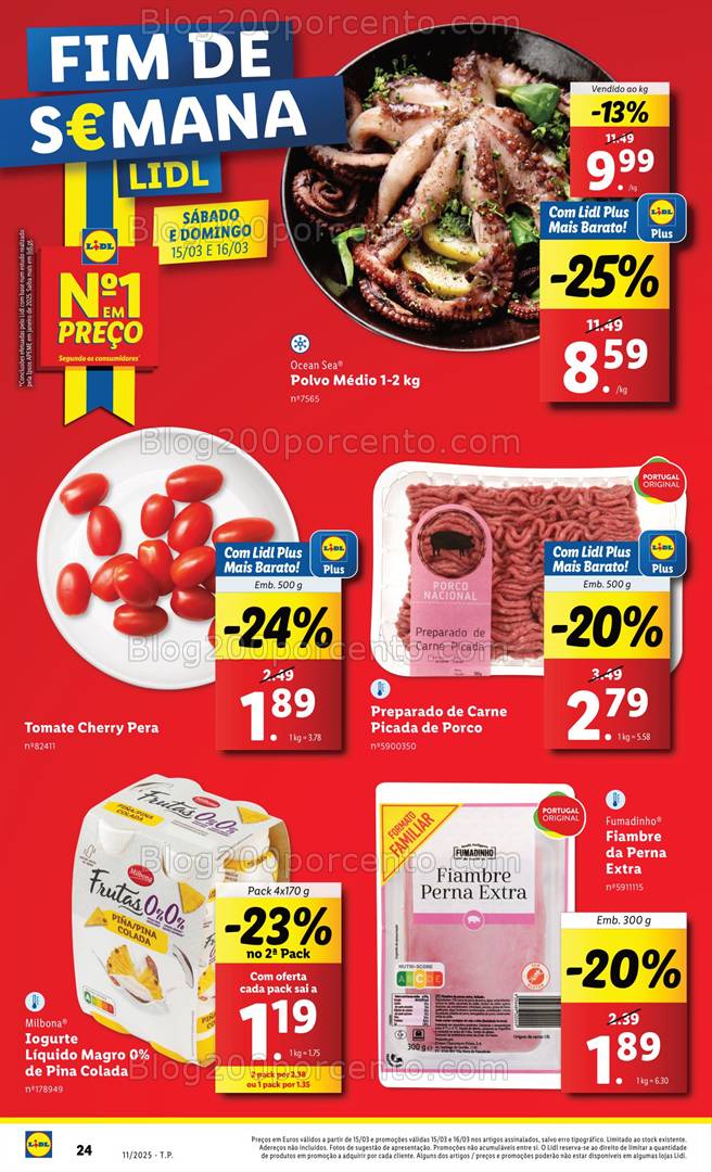 Antevisão Folheto LIDL Promoções de 13 a 19 março