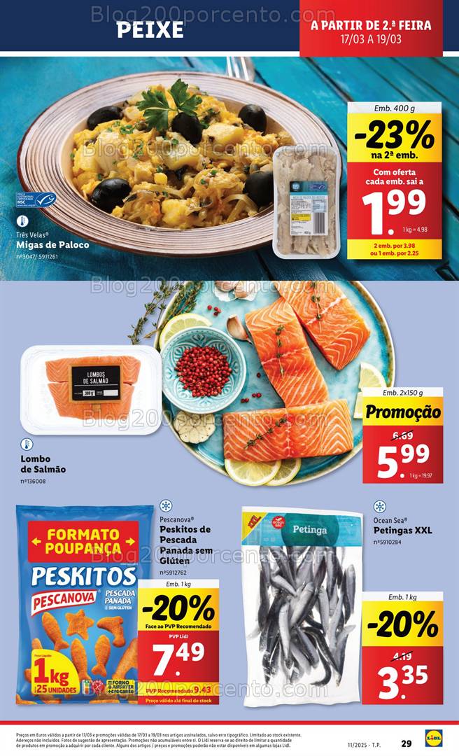 Antevisão Folheto LIDL Supermercado Promoções de 16 a 19 março