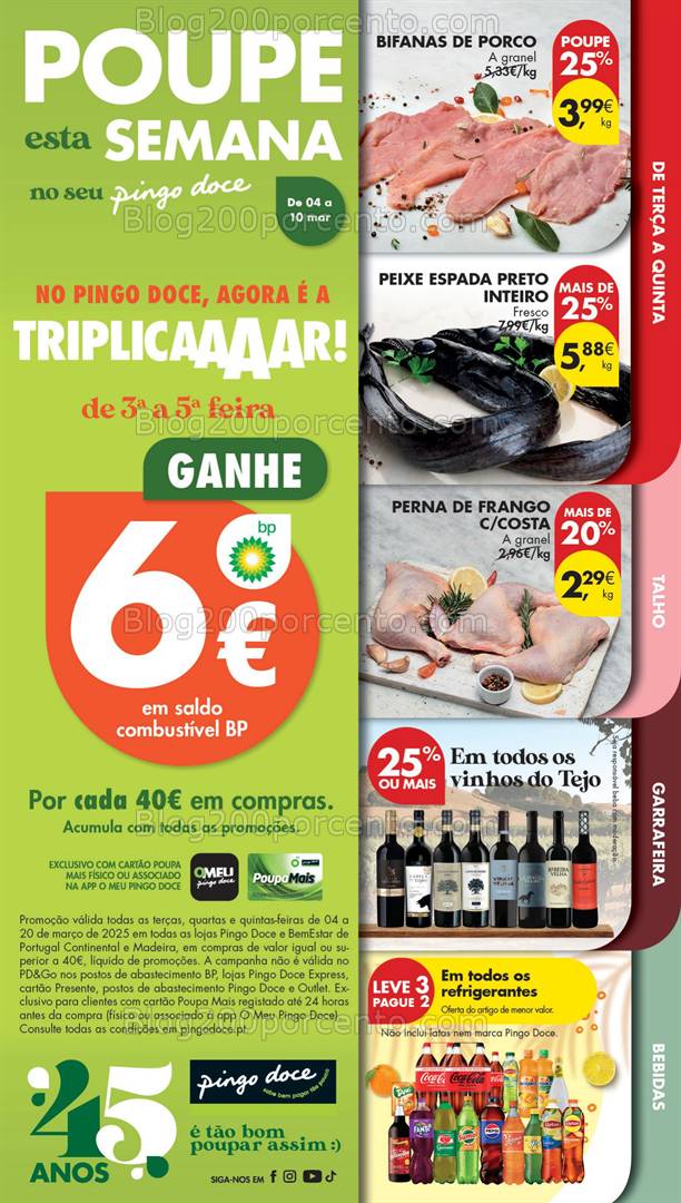 Antevisão Folheto PINGO DOCE Madeira Promoções de 4 a 10 março