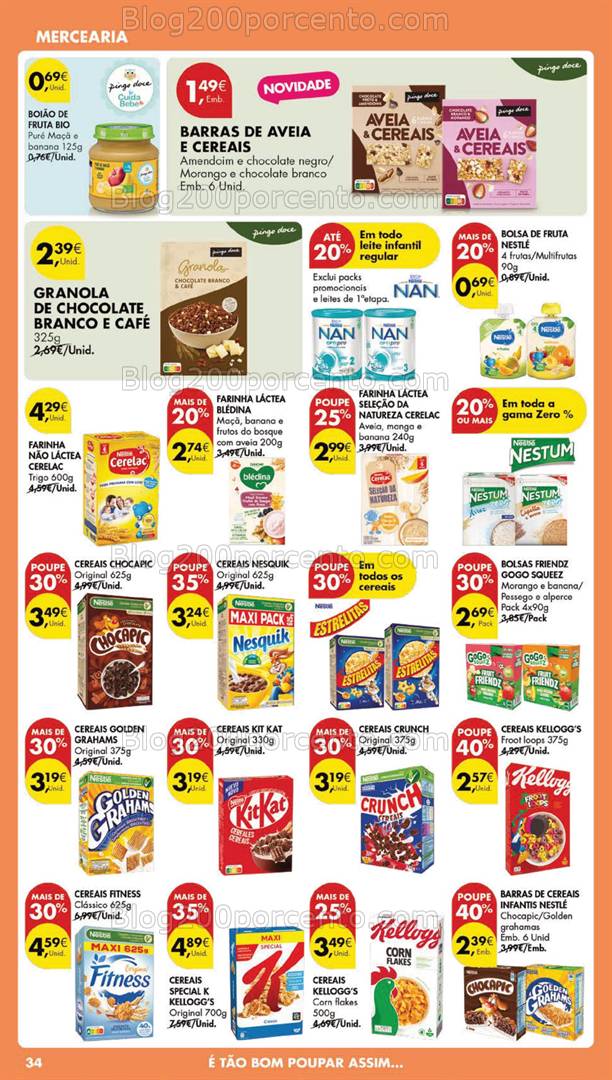 Antevisão Folheto PINGO DOCE Lojas Grandes Promoções de 4 a 10 março