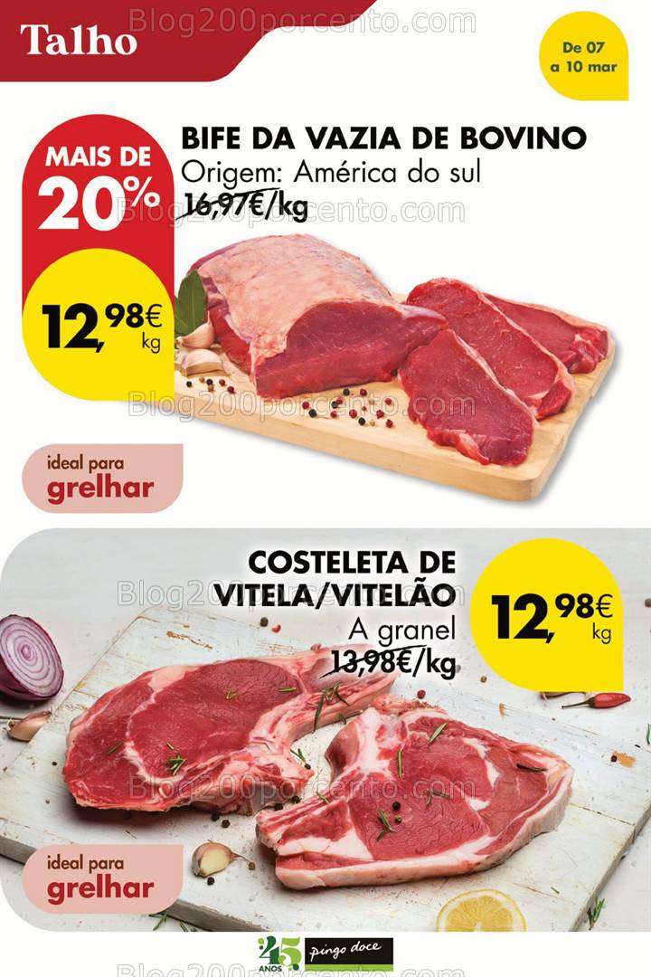 Antevisão Folheto PINGO DOCE Promoções Fim de Semana - 7 a 10 março