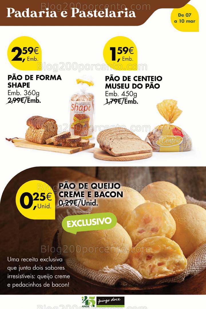 Antevisão Folheto PINGO DOCE Promoções Fim de Semana - 7 a 10 março