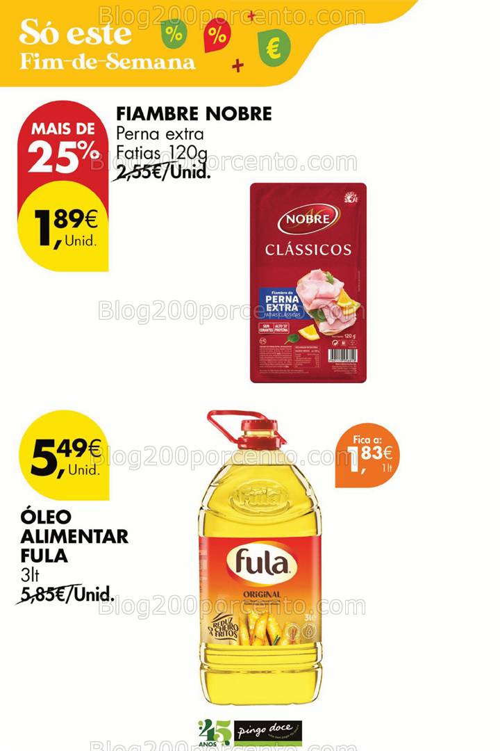 Antevisão Folheto PINGO DOCE Promoções Fim de Semana - 7 a 10 março