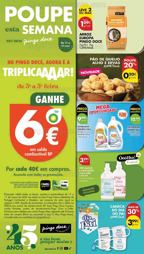 Antevisão Folheto PINGO DOCE Lojas Grandes Promoções 11 de 17 março