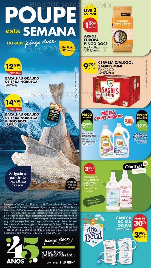 Antevisão Folheto PINGO DOCE Lojas Grandes Promoções 11 de 17 março