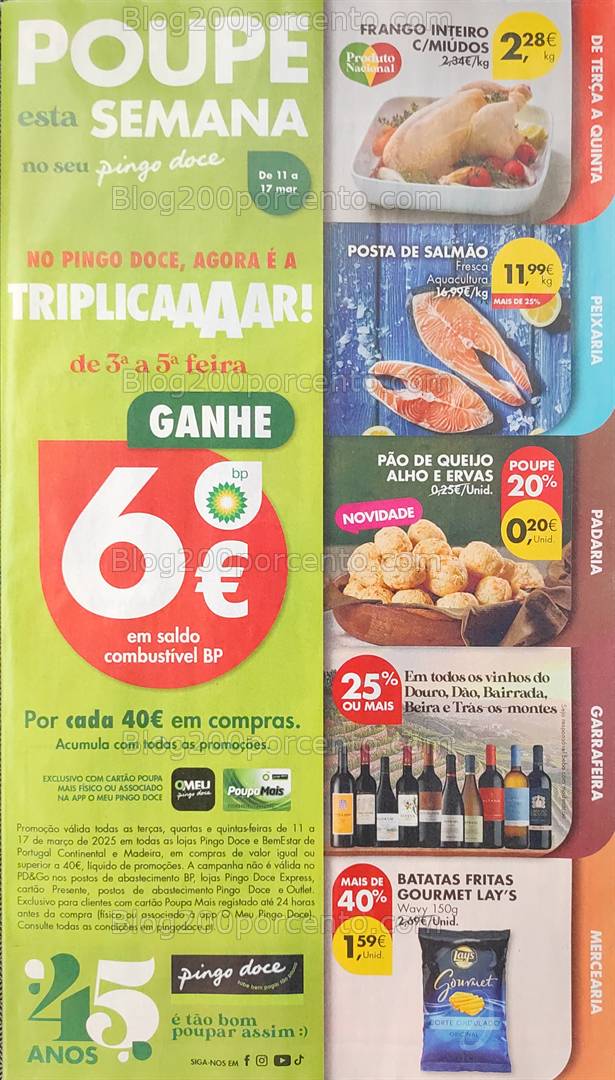 Antevisão Folheto PINGO DOCE Promoções de 11 a 17 março