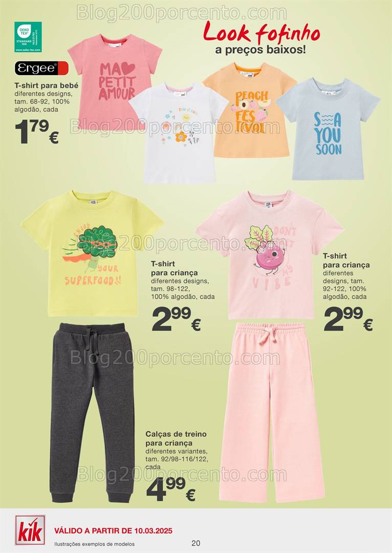 Antevisão Folheto KIK Promoções a partir de 10 março