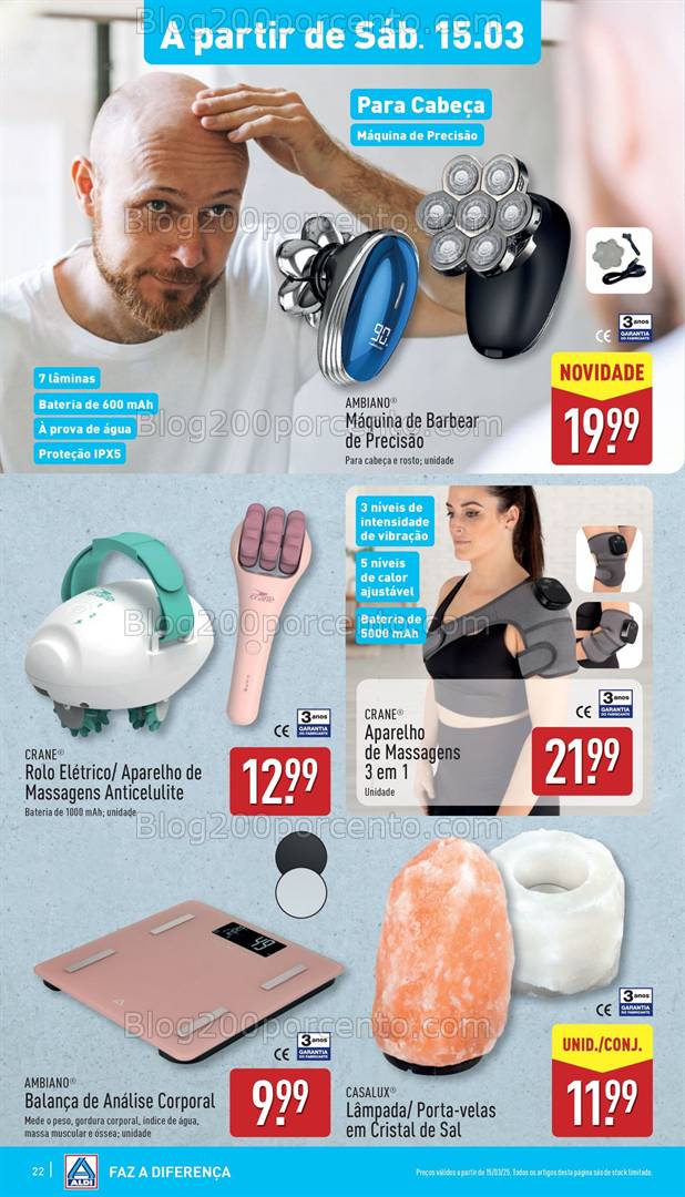 Antevisão Folheto ALDI Promoções de 12 a 18 março