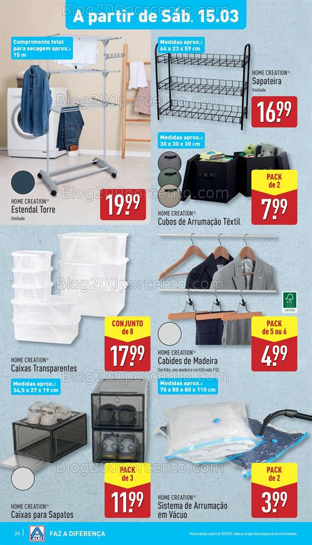 Antevisão Folheto ALDI Promoções de 12 a 18 março