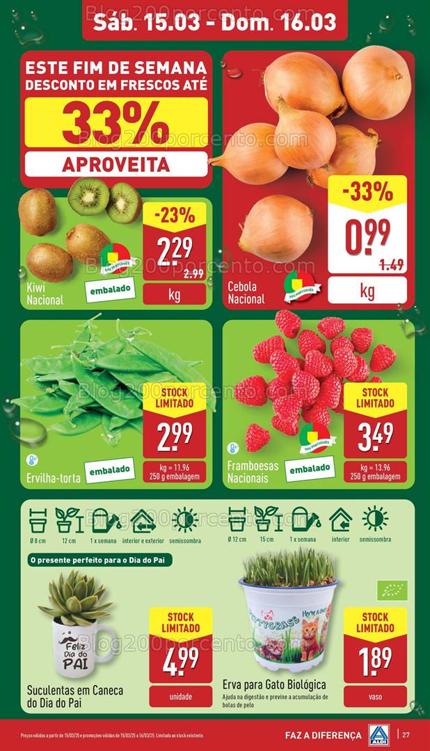 Antevisão Folheto ALDI Promoções de 12 a 18 março