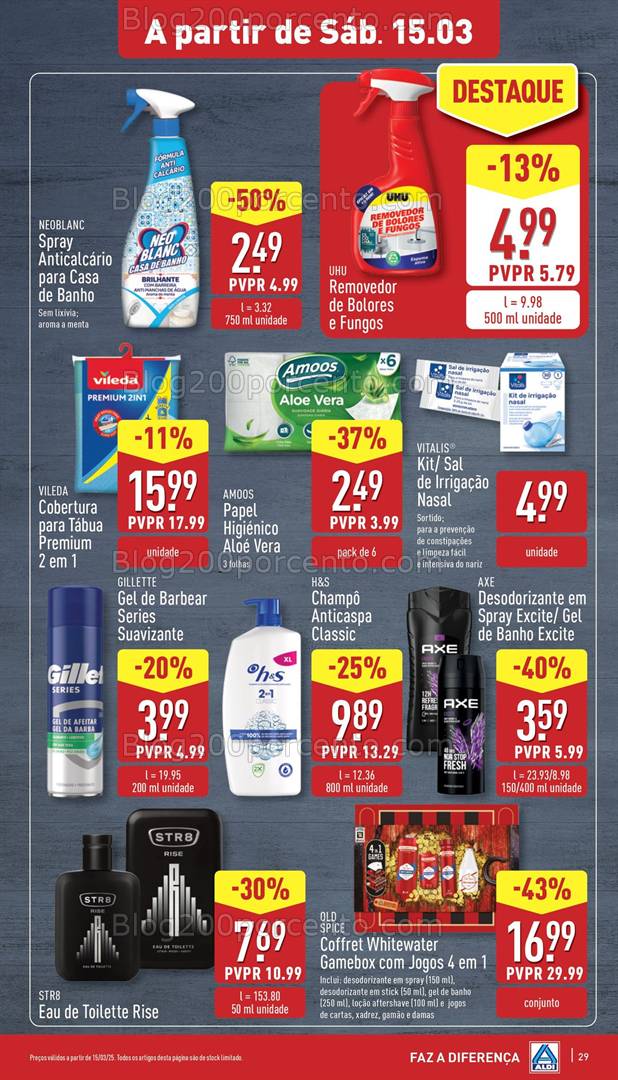 Antevisão Folheto ALDI Promoções de 12 a 18 março