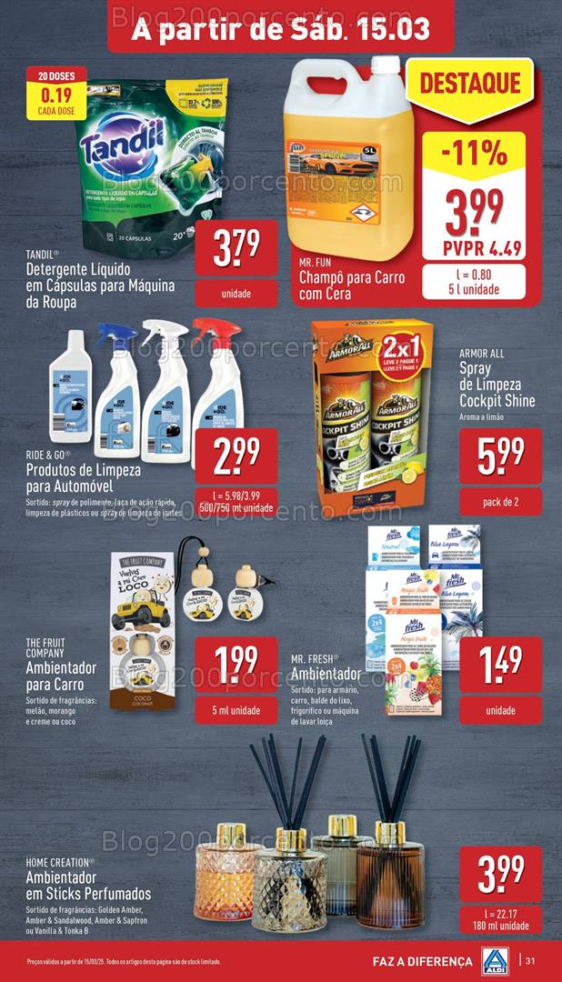 Antevisão Folheto ALDI Promoções de 12 a 18 março