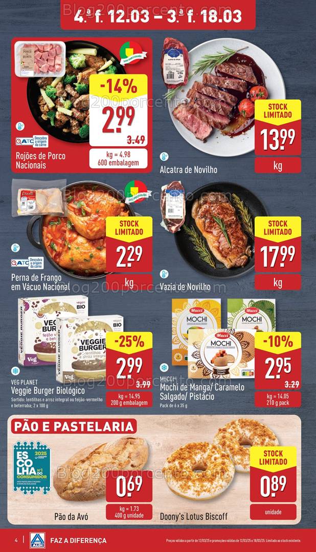 Antevisão Folheto ALDI Promoções de 12 a 18 março