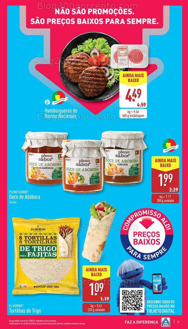 Antevisão Folheto ALDI Promoções de 12 a 18 março