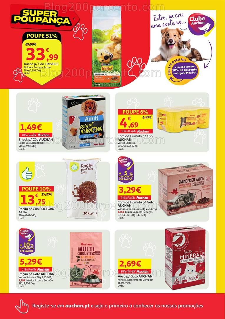 Antevisão Folheto AUCHAN Promoções de 5 a 11 março