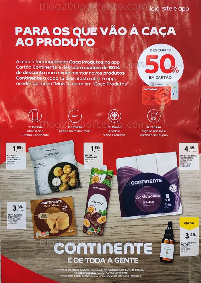 Antevisão Folheto CONTINENTE Promoções de 11 a 17 março