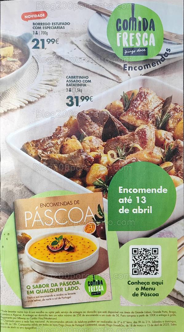 Antevisão Folheto PINGO DOCE Especial Páscoa Feliz Promoções de 18 a 24 março