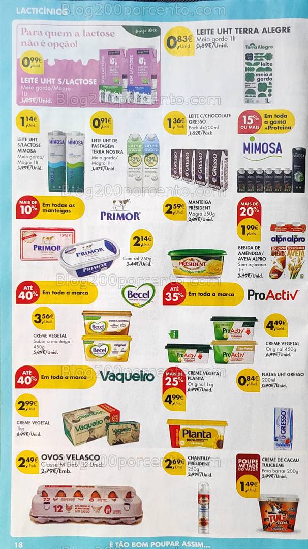 Antevisão Folheto PINGO DOCE Promoções de 18 a 24 março