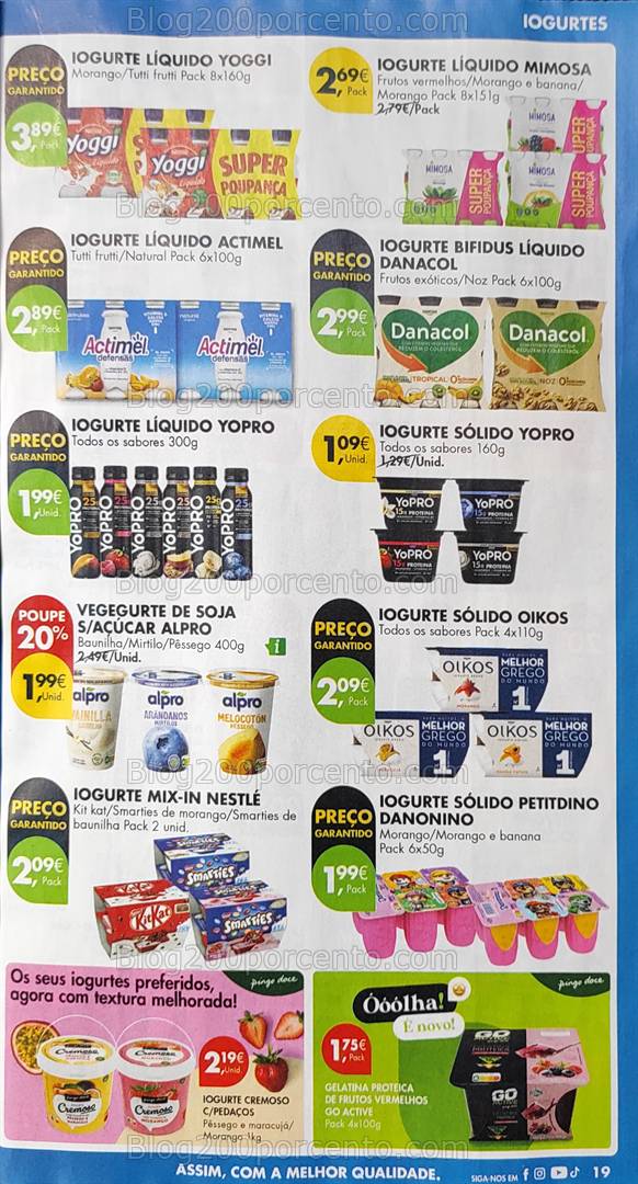 Antevisão Folheto PINGO DOCE Promoções de 18 a 24 março