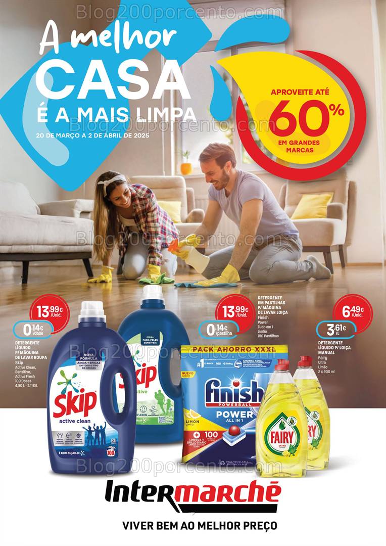 Antevisão Folheto INTERMARCHÉ Casa Limpa Promoções de 20 março a 2 abril