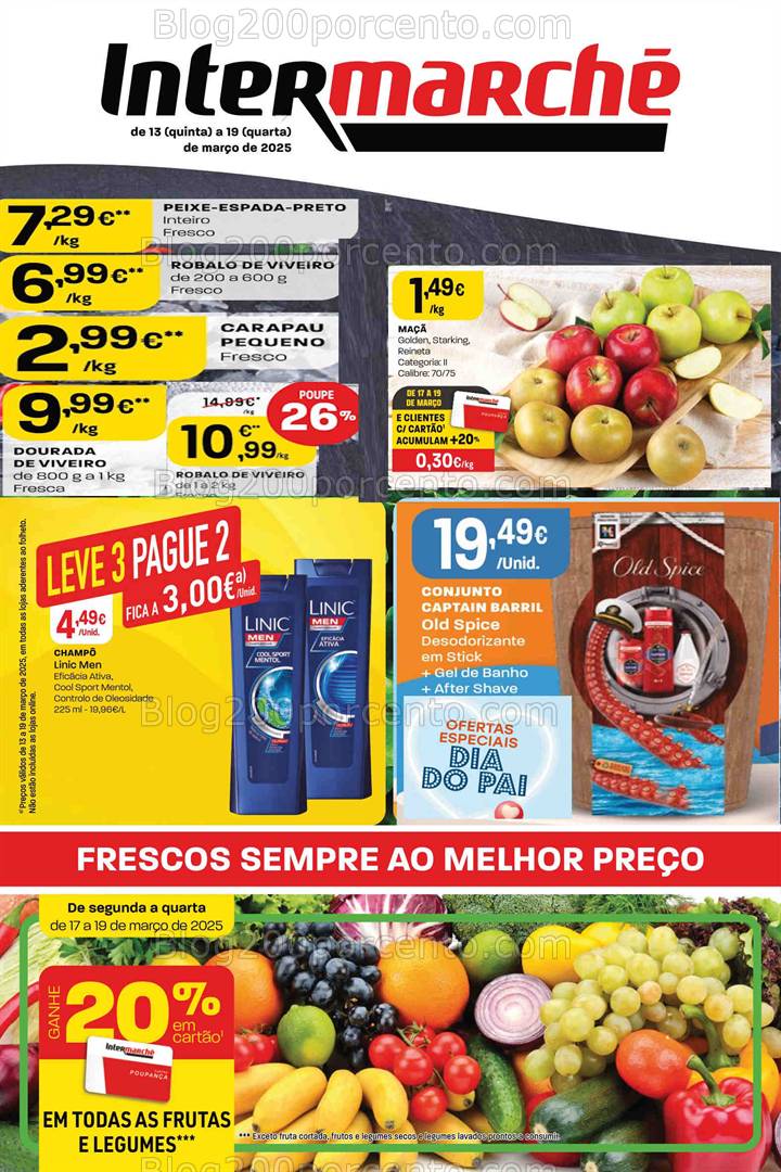 Antevisão Folheto INTERMARCHÉ Super Promoções de 13 a 19 março