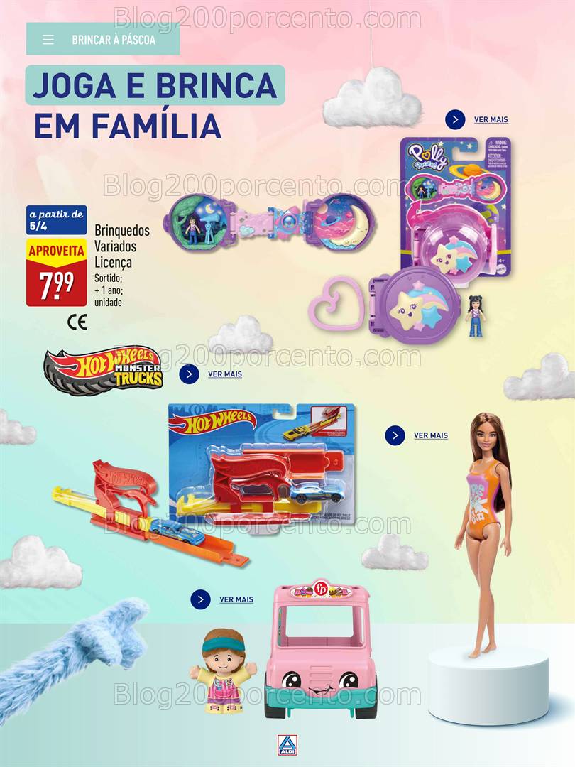 Antevisão Folheto ALDI Páscoa Feliz Promoções a partir de 18 março