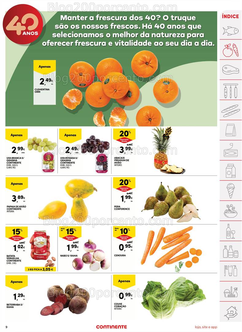 Antevisão Folheto CONTINENTE Promoções de 25 a 31 abril