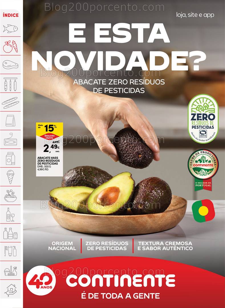 Antevisão Folheto CONTINENTE Promoções de 25 a 31 abril