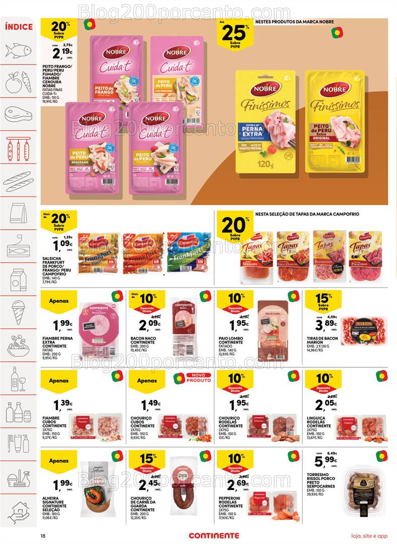 Antevisão Folheto CONTINENTE Promoções de 25 a 31 abril