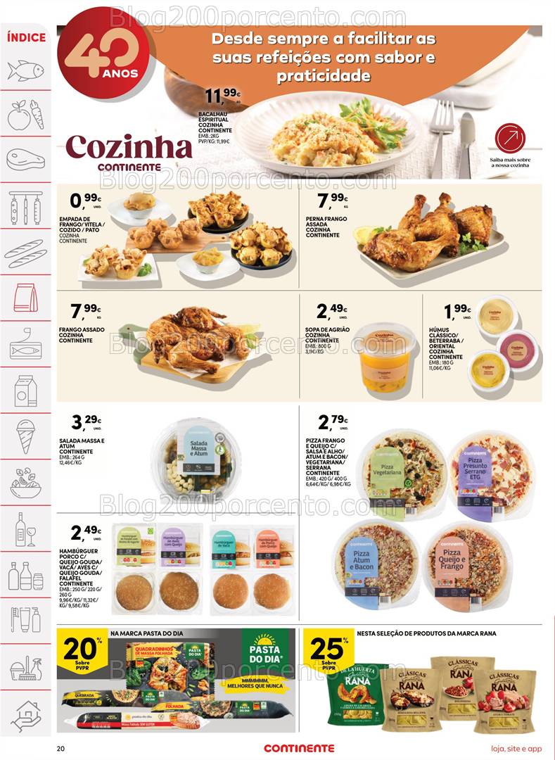 Antevisão Folheto CONTINENTE Promoções de 25 a 31 abril