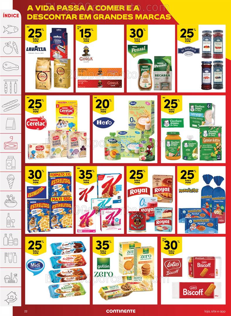 Antevisão Folheto CONTINENTE Promoções de 25 a 31 abril