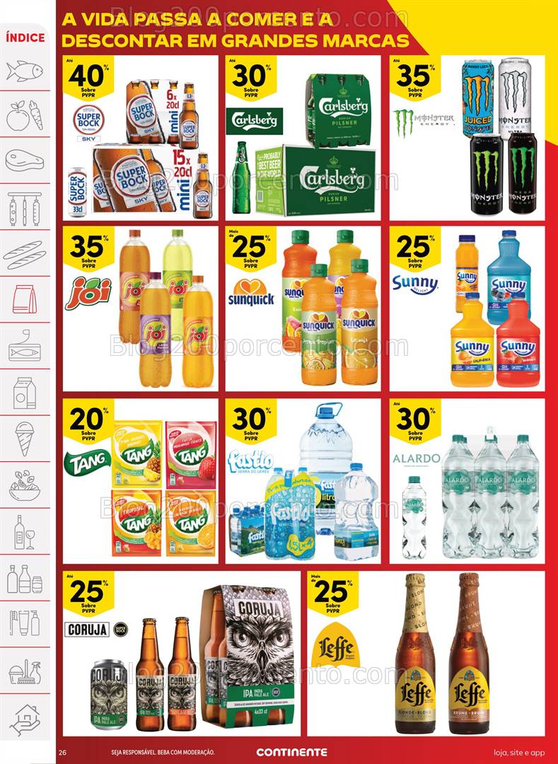 Antevisão Folheto CONTINENTE Promoções de 25 a 31 abril