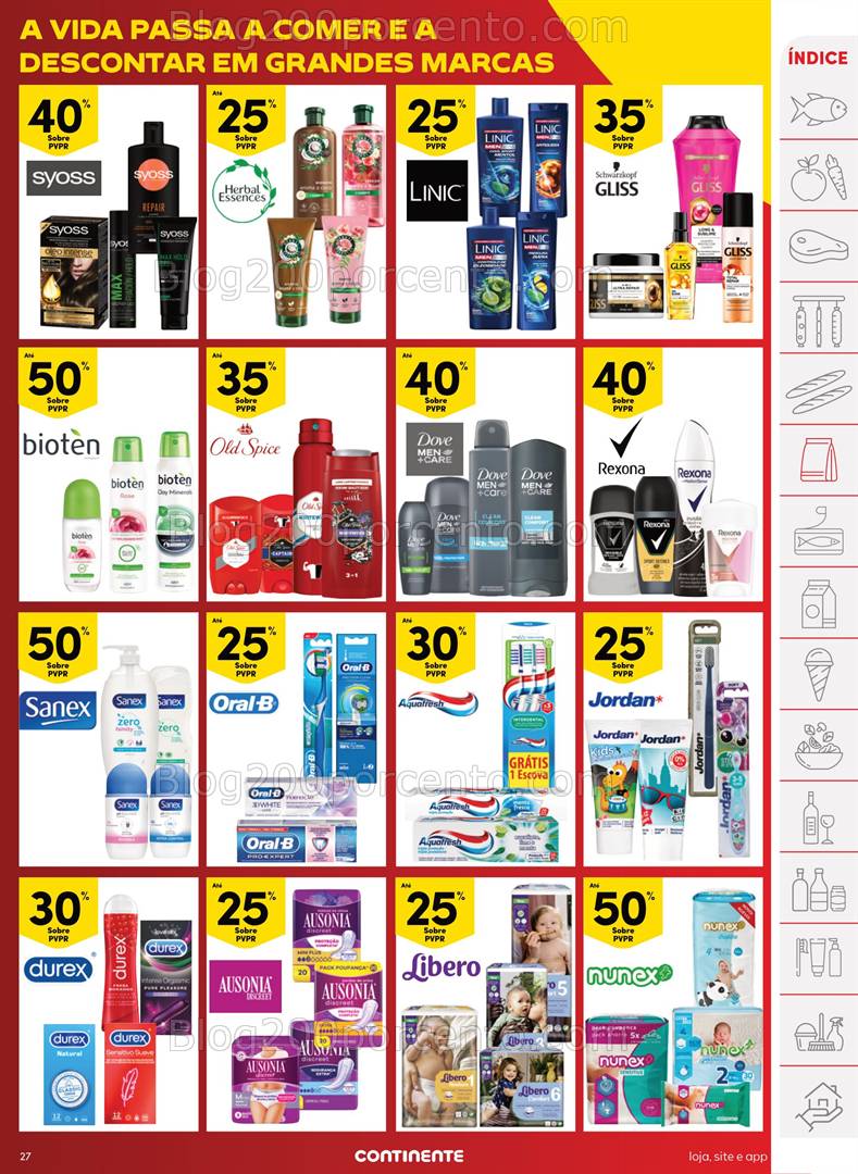 Antevisão Folheto CONTINENTE Promoções de 25 a 31 abril