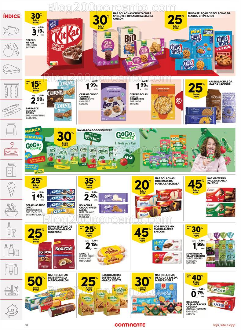 Antevisão Folheto CONTINENTE Promoções de 25 a 31 abril