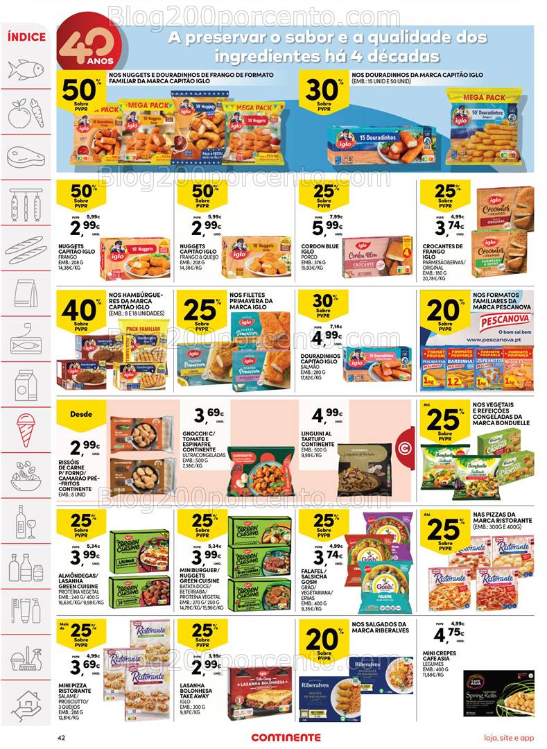 Antevisão Folheto CONTINENTE Promoções de 25 a 31 abril