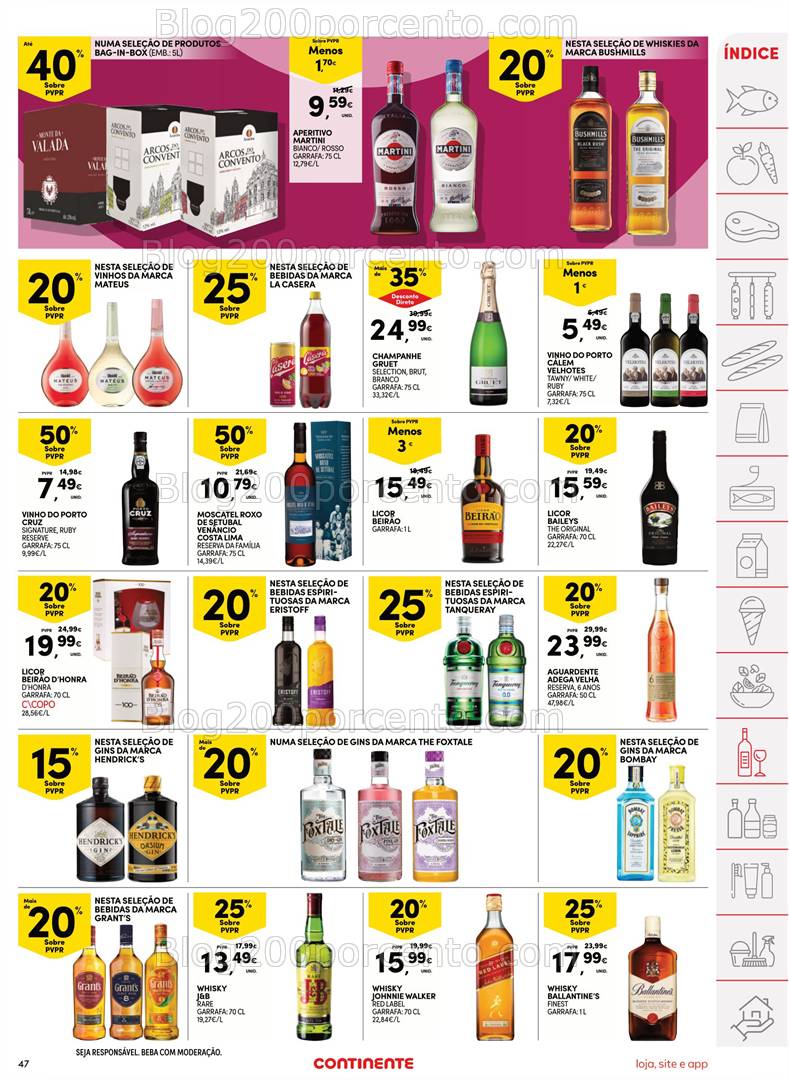 Antevisão Folheto CONTINENTE Promoções de 25 a 31 abril