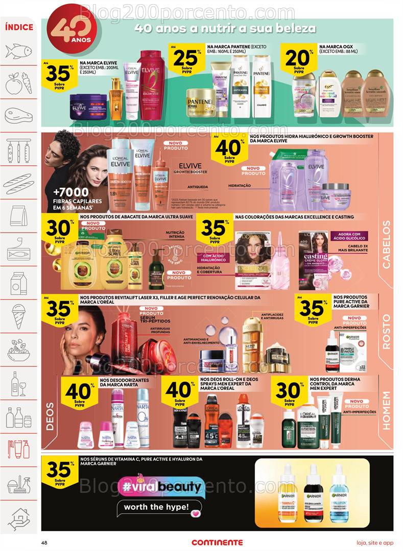 Antevisão Folheto CONTINENTE Promoções de 25 a 31 abril