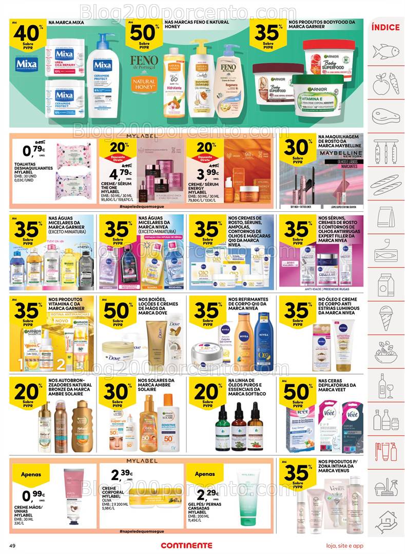 Antevisão Folheto CONTINENTE Promoções de 25 a 31 abril