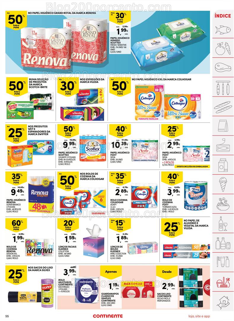 Antevisão Folheto CONTINENTE Promoções de 25 a 31 abril