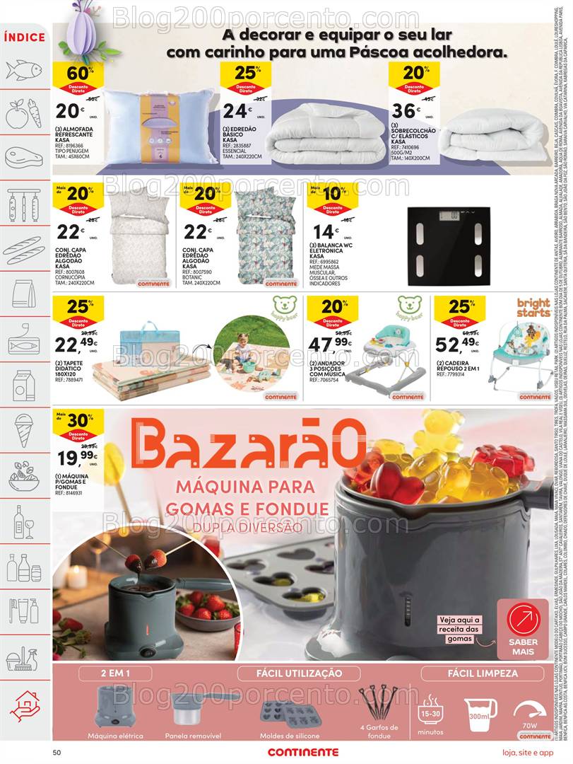 Antevisão Folheto CONTINENTE Promoções de 1 a 7 abril