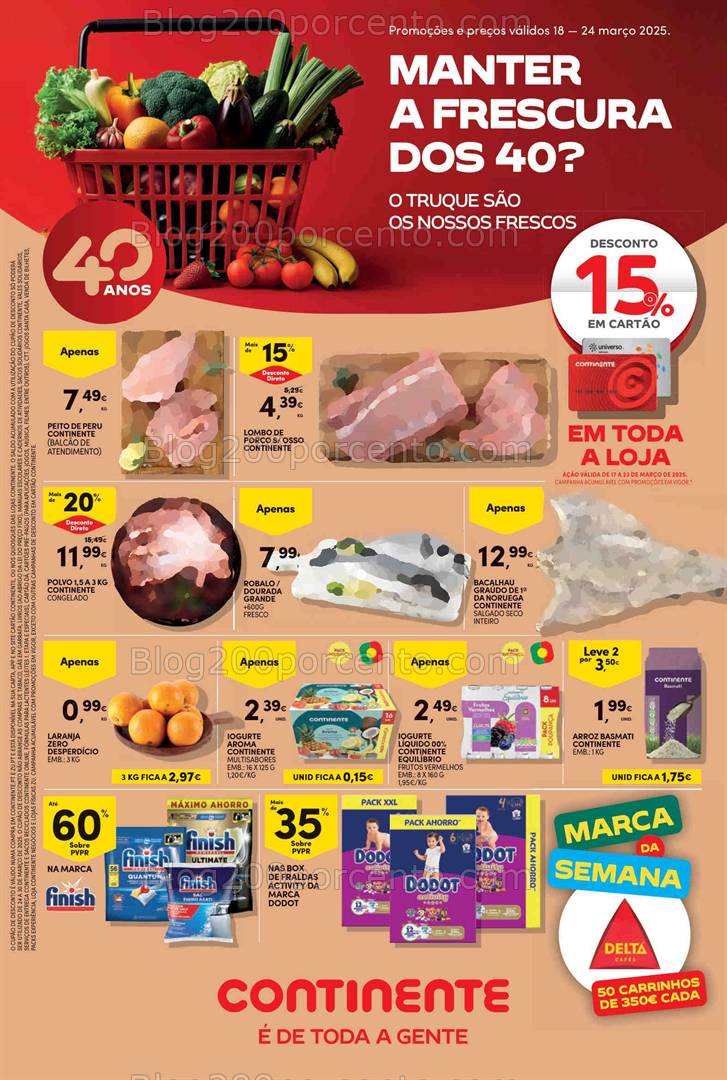 Antevisão Folheto CONTINENTE Bom Dia Promoções de 18 a 24 março