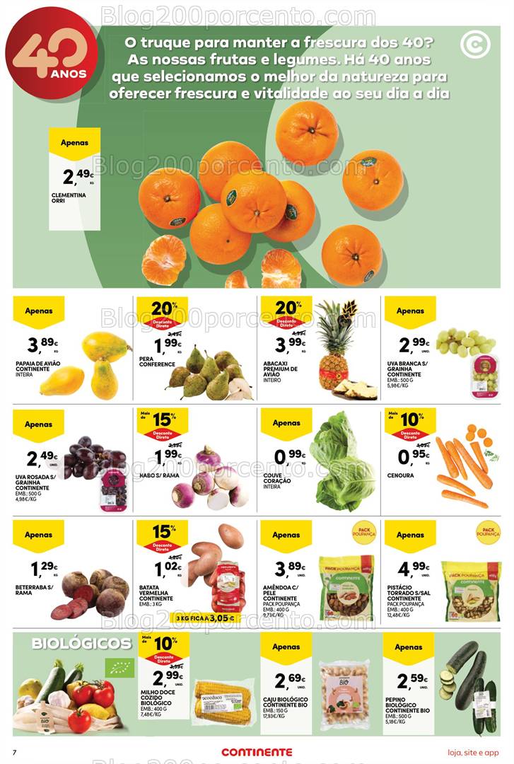 Antevisão Folheto CONTINENTE Bom Dia Promoções de 25 a 31 abril