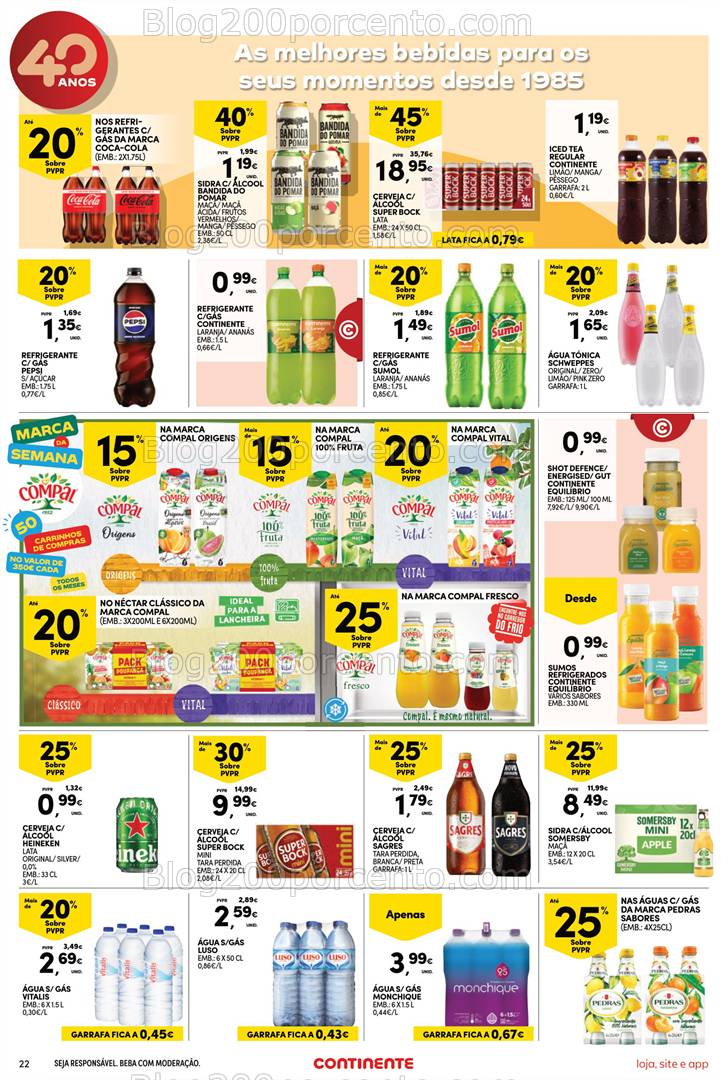 Antevisão Folheto CONTINENTE Bom Dia Promoções de 25 a 31 abril