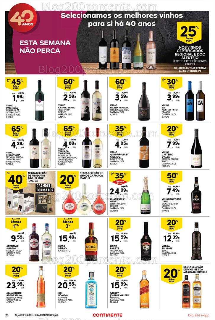 Antevisão Folheto CONTINENTE Bom Dia Promoções de 25 a 31 abril