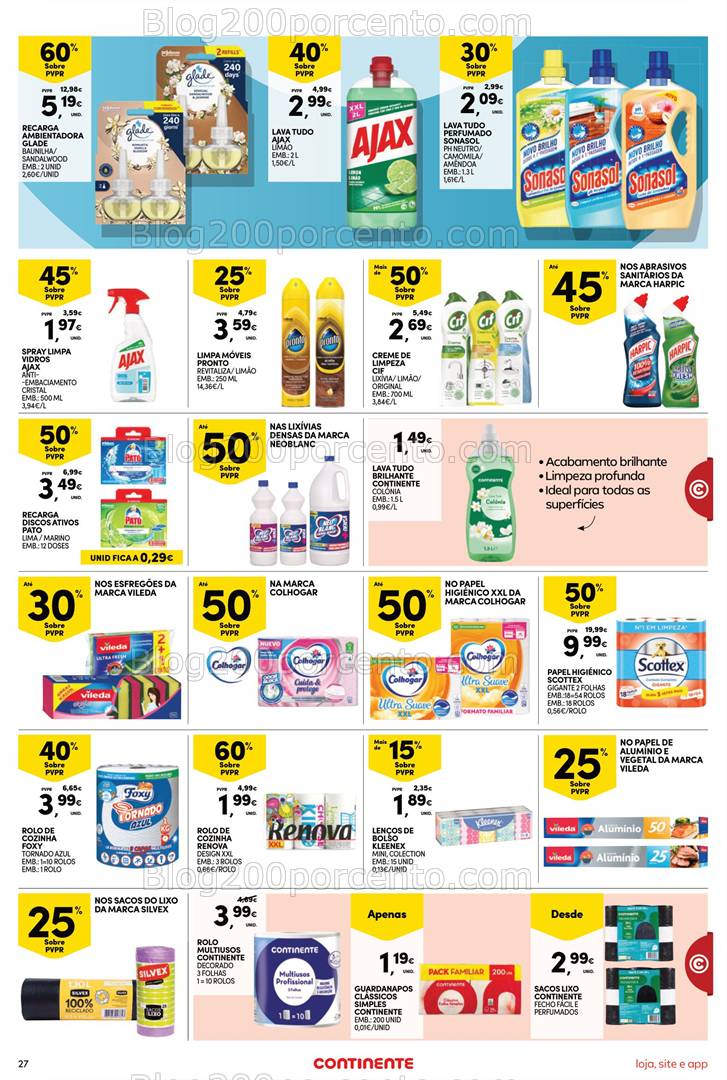 Antevisão Folheto CONTINENTE Bom Dia Promoções de 25 a 31 abril